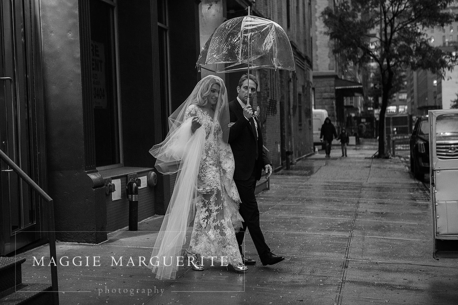 An umbrella on Norfolk Street