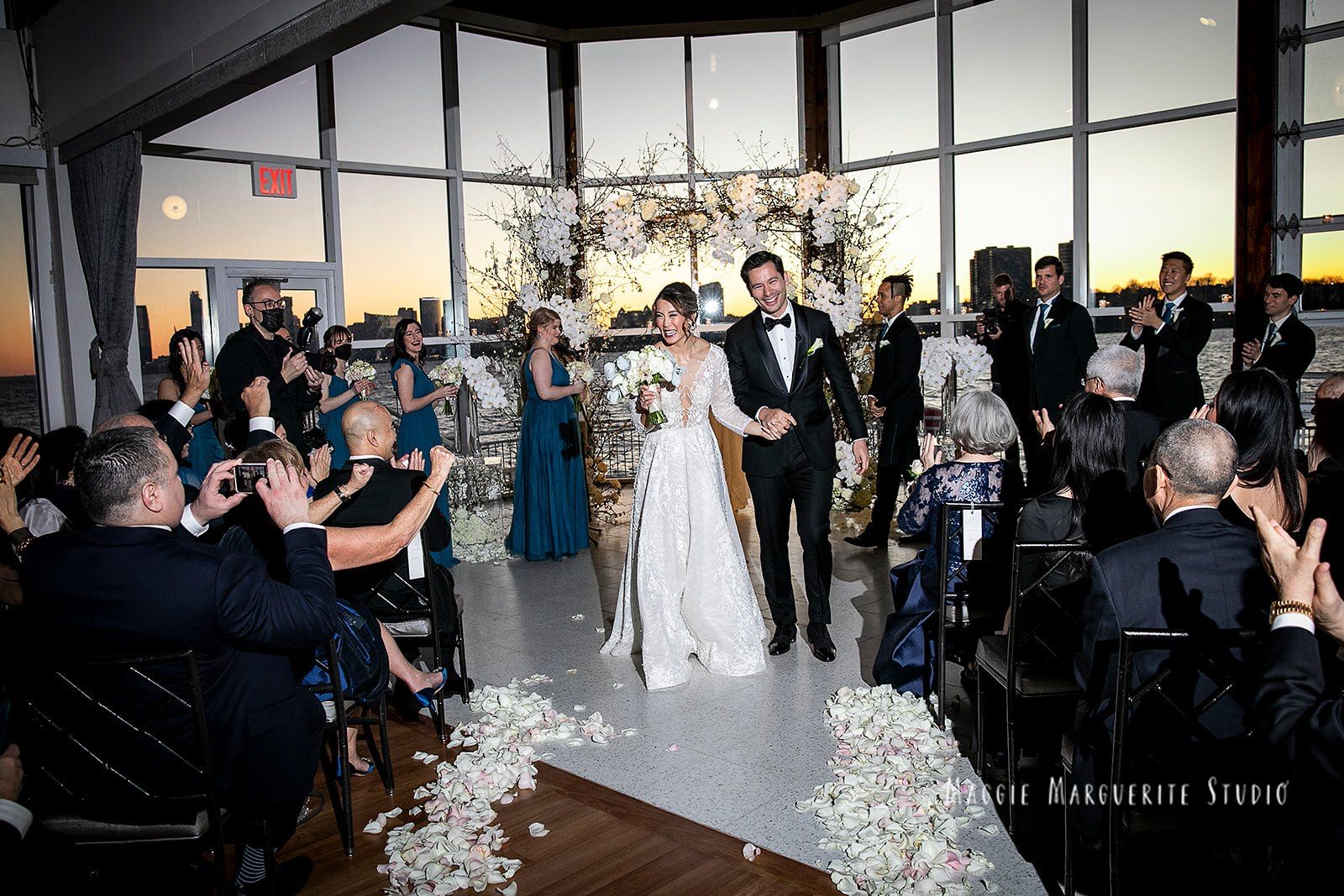 Up the aisle, married